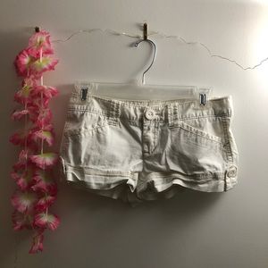 Aeropostale white shorts